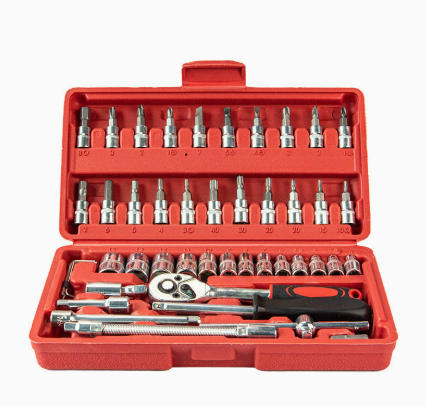 🔥46 IN 1 Ratchet Socket Kit | Veteran Mechanic Pick for All Repair Work