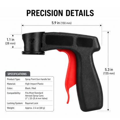 🔥Buy 1 Get 1 Free - Portable Spray Can Trigger Handle