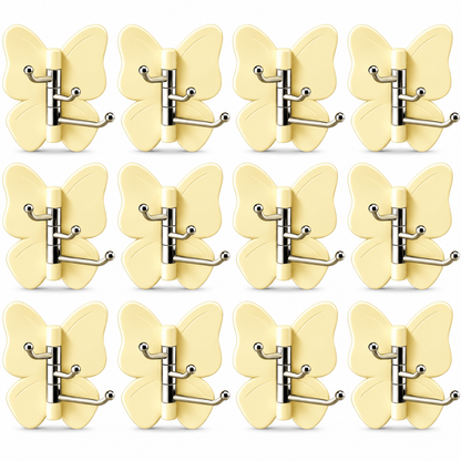 🦋 Buy 1 Get 1 Free 🎁 4-Piece Set of Rotating Butterfly-Shaped Hooks