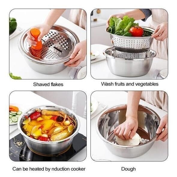 🎁Hot Sale 49% OFF⏳Germany Multifunctional stainless steel basin