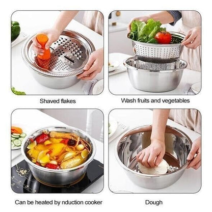 🎁Hot Sale 49% OFF⏳Germany Multifunctional stainless steel basin