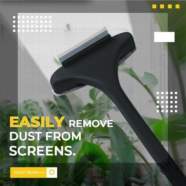 🔥2-in-1 Double Sided Screen & Glass Cleaning Brush