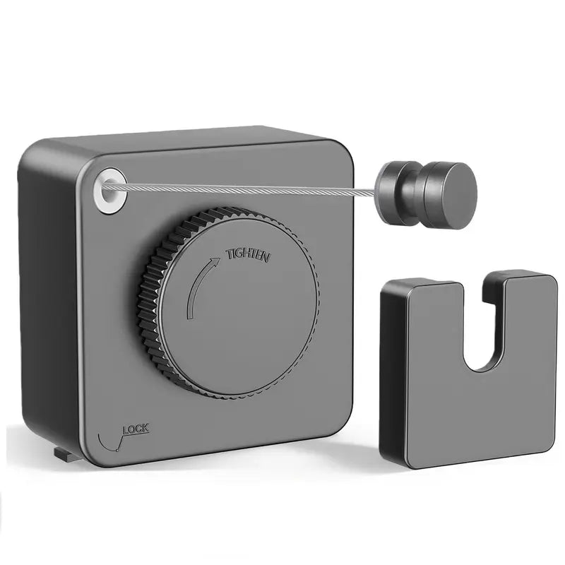 🔥Space-Saving Invisible Wall Mounted Clothesline With Slow Auto Retraction