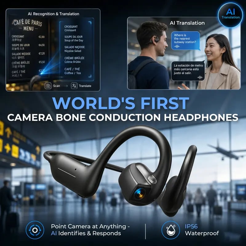 📢Limited-time 50% off🎧 E12 Smart Bone Conduction Headphones