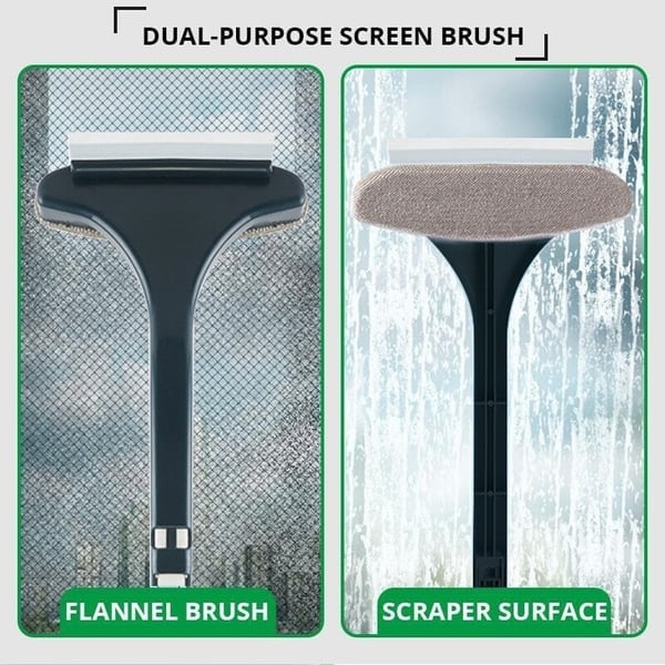 🔥2-in-1 Double Sided Screen & Glass Cleaning Brush