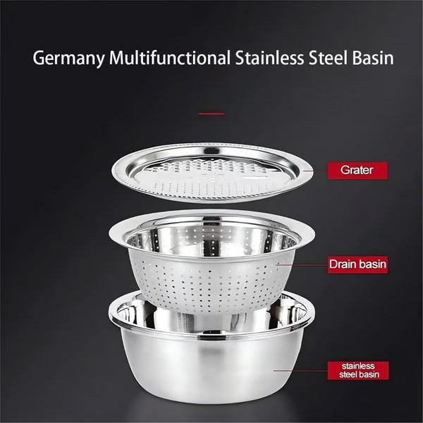 🎁Hot Sale 49% OFF⏳Germany Multifunctional stainless steel basin