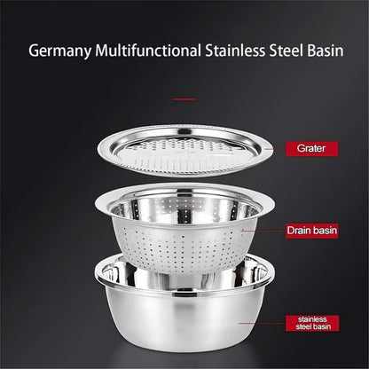 🎁Hot Sale 49% OFF⏳Germany Multifunctional stainless steel basin