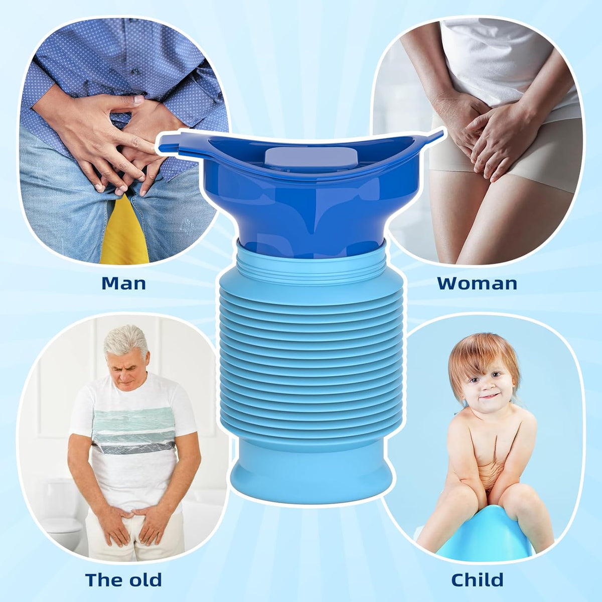 🏆 Buy 1 Get 1 Free 🌿🚻Portable Car Urinal – Perfect for Emergencies, Travel & Outdoor Use 🏕️