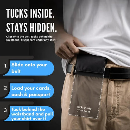 🔥Buy 1 Get 1 Free✨Concealed Anti Theft Travel Waist Bag Hidden Secure Fanny Pack
