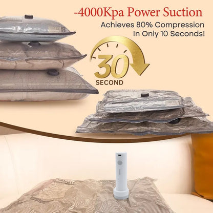 🕒 Limited time offer! 50% OFF⏳✨ X7 Cordless Travel Vacuum Bag