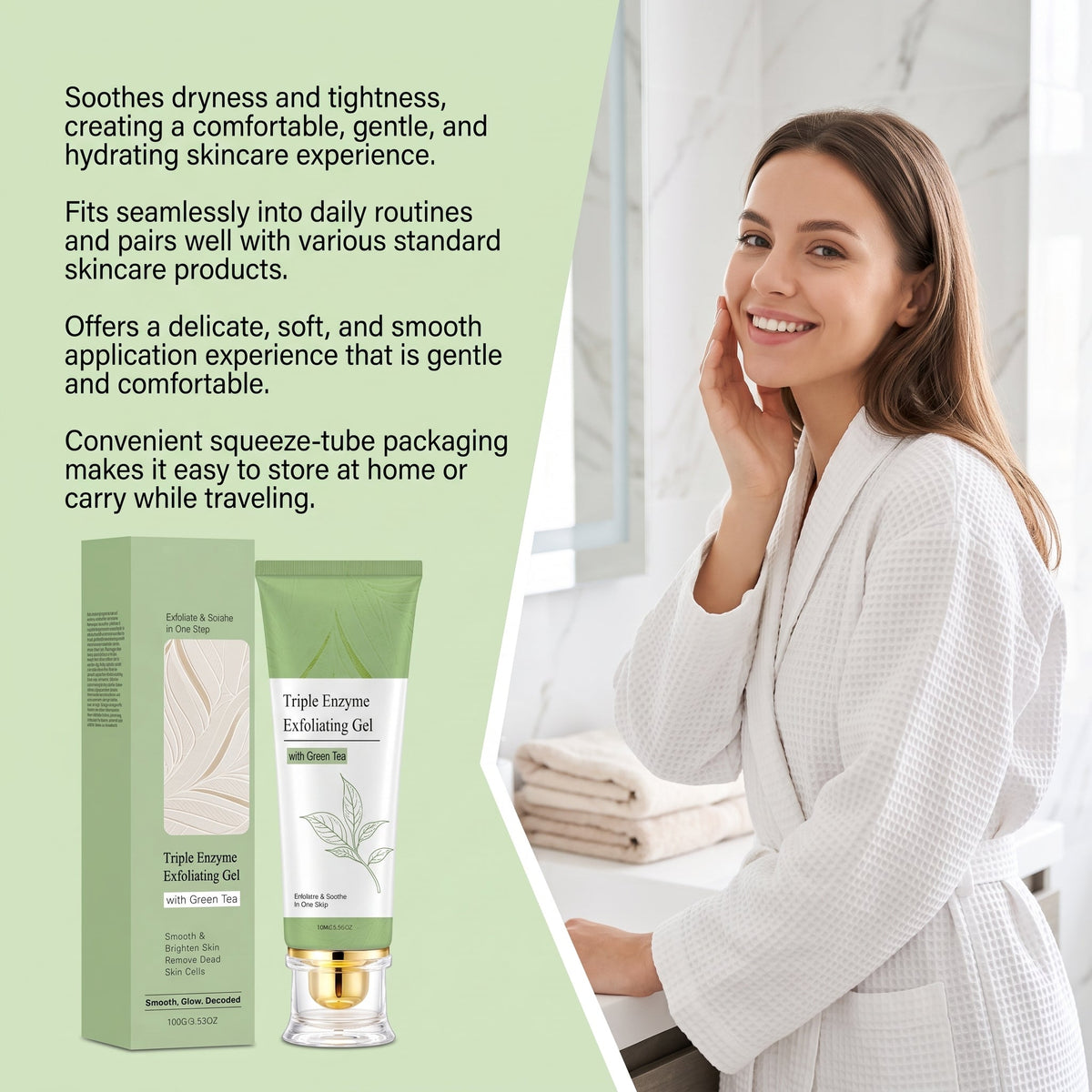 🥳Buy 1 Get 1 Free🌸Herbal Extract Brightening Exfoliating Gel