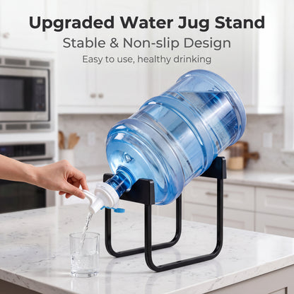 🔥Last Day 50% OFF🔥Drinking Water Bottle Stand With Spigot Heavy Duty Water Dispenser Holder For Home And Office