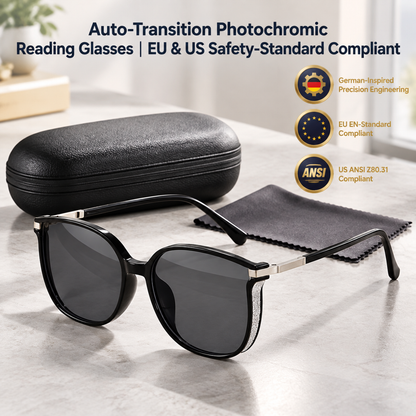 💥Buy 1 Get 1 Free 👓Auto‑Transition Photochromic Reading Glasses