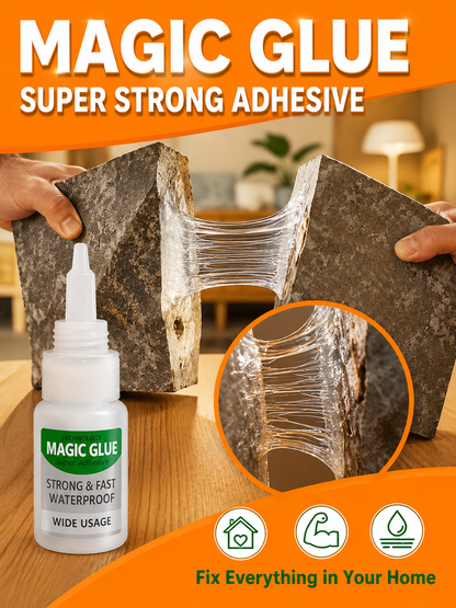 ✨One drop, ultra-strong hold — this all-purpose oil-based glue fixes 99% of household repairs fast. Works on almost any material and bonds in seconds.