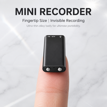 💥 New 2026 HD Recorder – Portable, Easy to Hide & One-Touch Recording