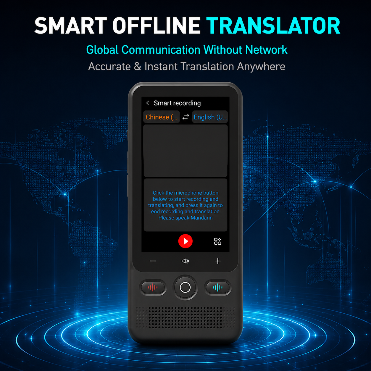 🗣️ Real-Time 2-Way Voice Translator – Offline Mode & 100+ Languages Supported