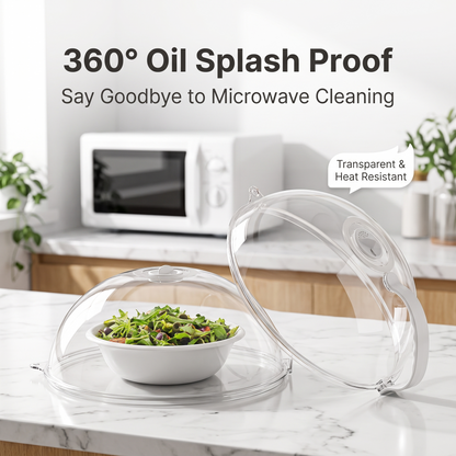 🔥 50% OFF🌟Microwave Splash-Proof Food Cover