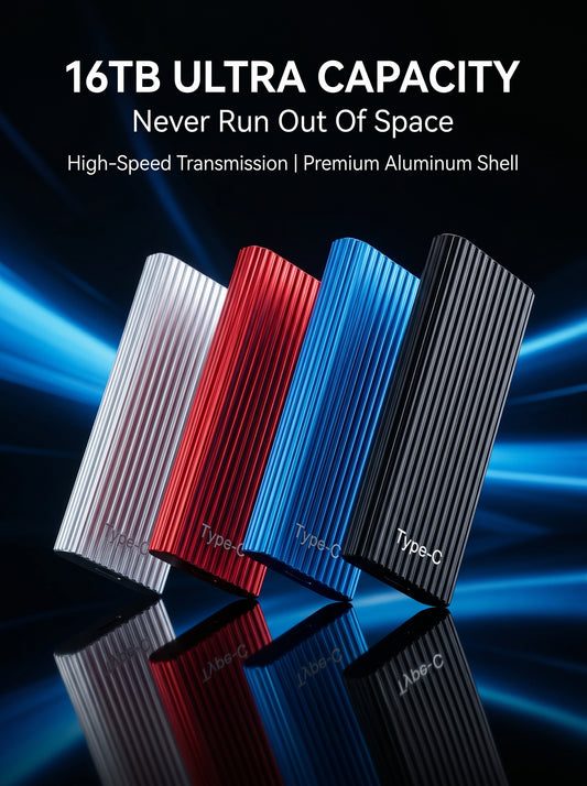 🏆 Bestseller! ⚡ Last Units Left! 16TB Ultra Portable Type‑C Mini SSD