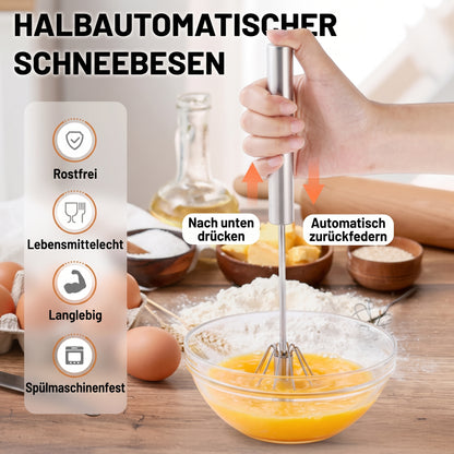 🔥Automatischer Edelstahlmixer – Kein Stromanschluss erforderlich, schnelles und einfaches Mischen