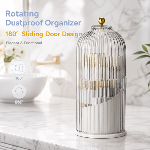 ✨ Sliding Lid Toothbrush Organizer – Protect Your Toothbrush from Dust & Bathroom Air