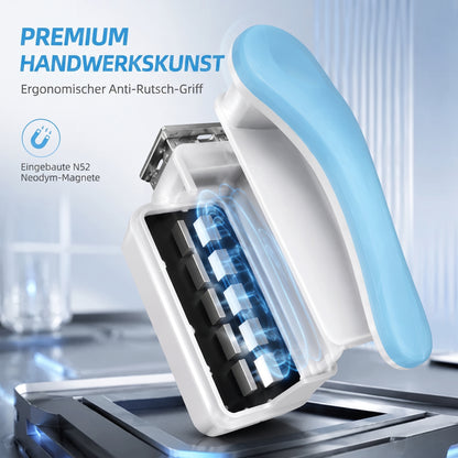 🐠 Halten Sie Ihr Aquarium Kristallklar mit Diesem Leistungsstarken Magnetischen Scheibenreiniger