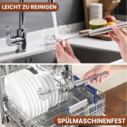 🔥Automatischer Edelstahlmixer – Kein Stromanschluss erforderlich, schnelles und einfaches Mischen