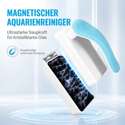 🐠 Halten Sie Ihr Aquarium Kristallklar mit Diesem Leistungsstarken Magnetischen Scheibenreiniger