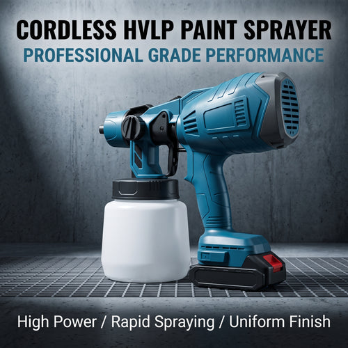 🔥Cordless HVLP Paint Sprayer For Smooth Professional Finish DIY Home Painting Made Fast Easy And Even