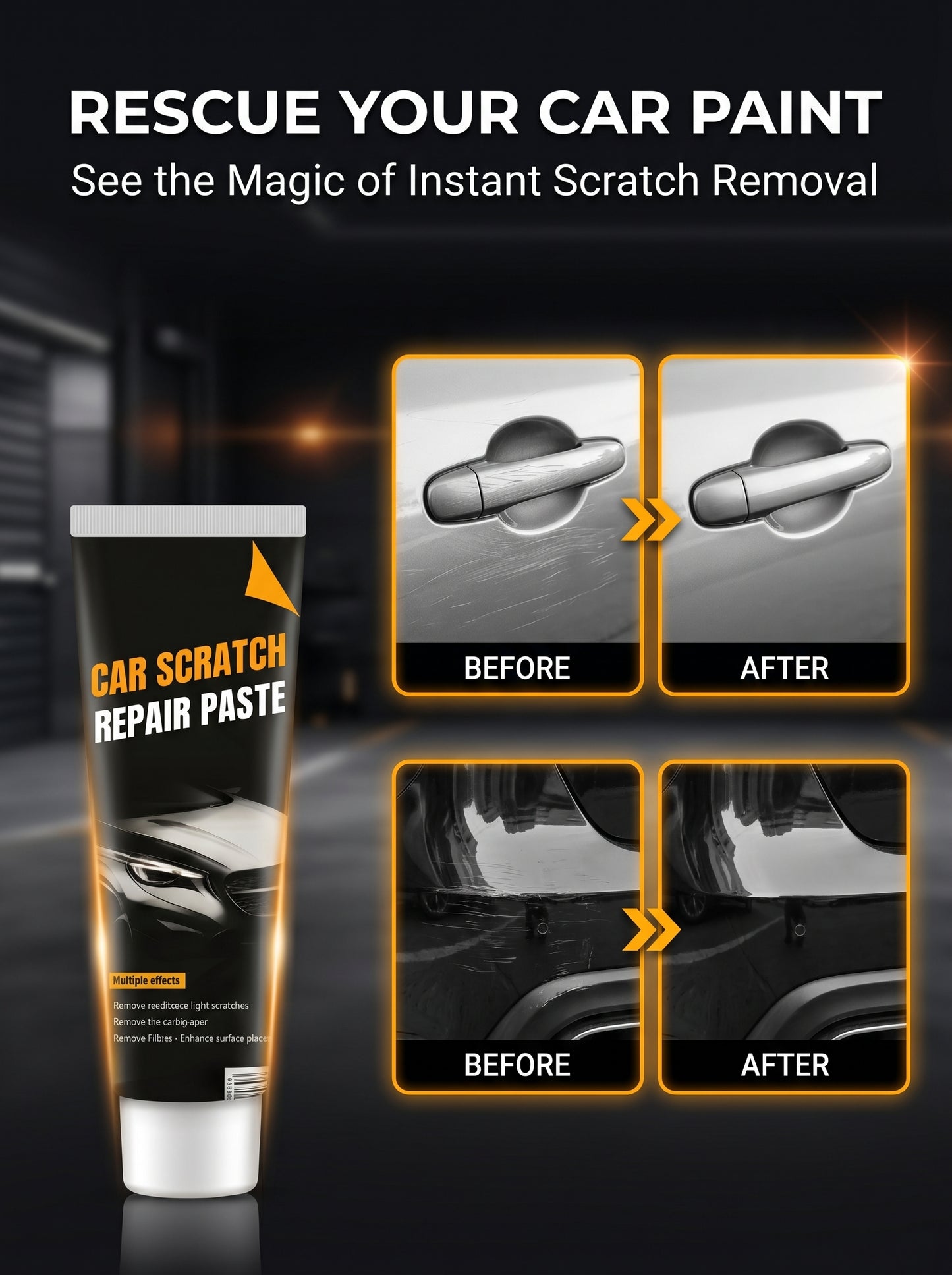 🔥Last Day Sale 50%🔥Car Scratch Repair Paste– Easy Application, Quick Drying & Invisible Finish 🔧