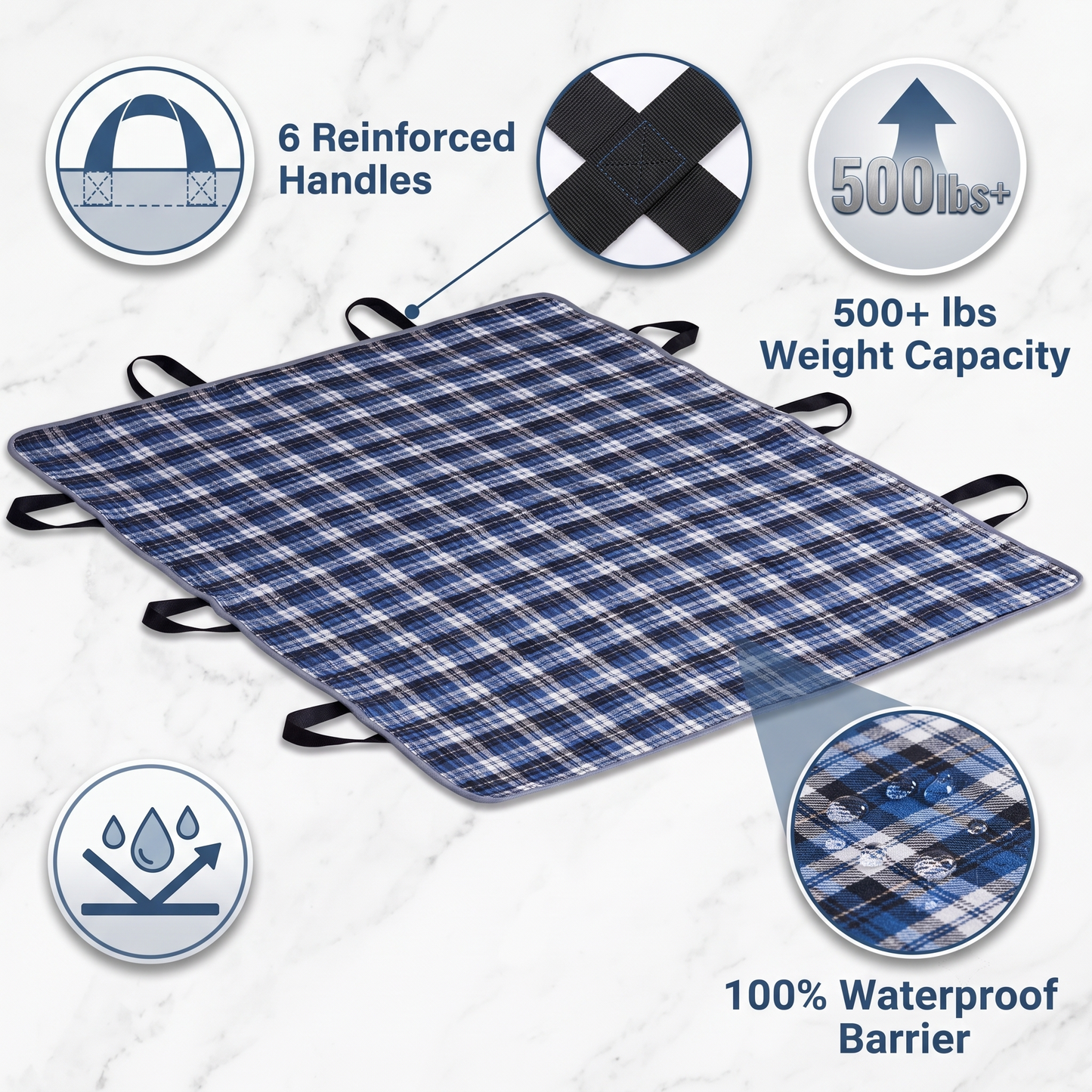 ❤️The best helper for the elderly，🔥Stand Assist Transfer Bed Pad With Handles