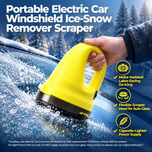 💥Last day: 50% off 🚗Cordless Electric Ice Scraper for Car Windows