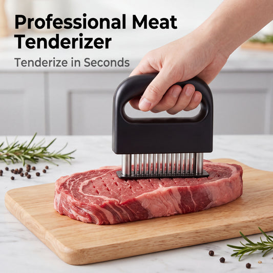 🔥Professional Meat Tenderizer – Make Meat Tender Juicy & Flavorful In Seconds