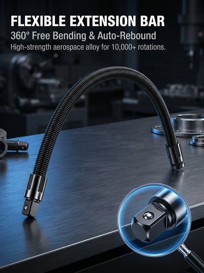 The 360° Flex Rod That Turns Your 4-Hour EngineTeardown Into a 12-Minute Fix (No More BustedKnuckles)