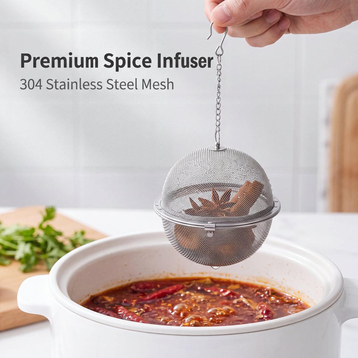 🍲Buy 1 Get 1 Free✨304 Stainless Steel Spice Infuser – Easy Soup And Cooking Seasoning Tool