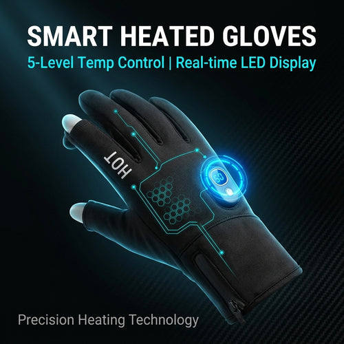 🧤❄️Rechargeable electric heated gloves for winter