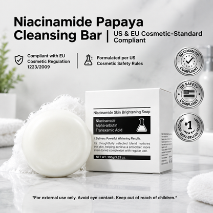 💥Buy 1 Get 1 Free！🛀Beauty Body Soap with Niacinamide and Papaya Extract