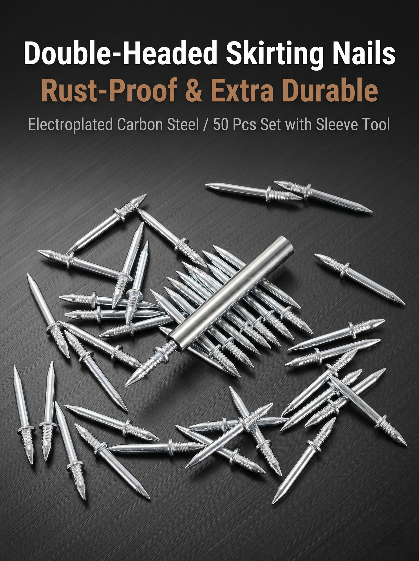 🔥No Hole No Damage｜Seamless Double Sided Nail for Wall Hanging