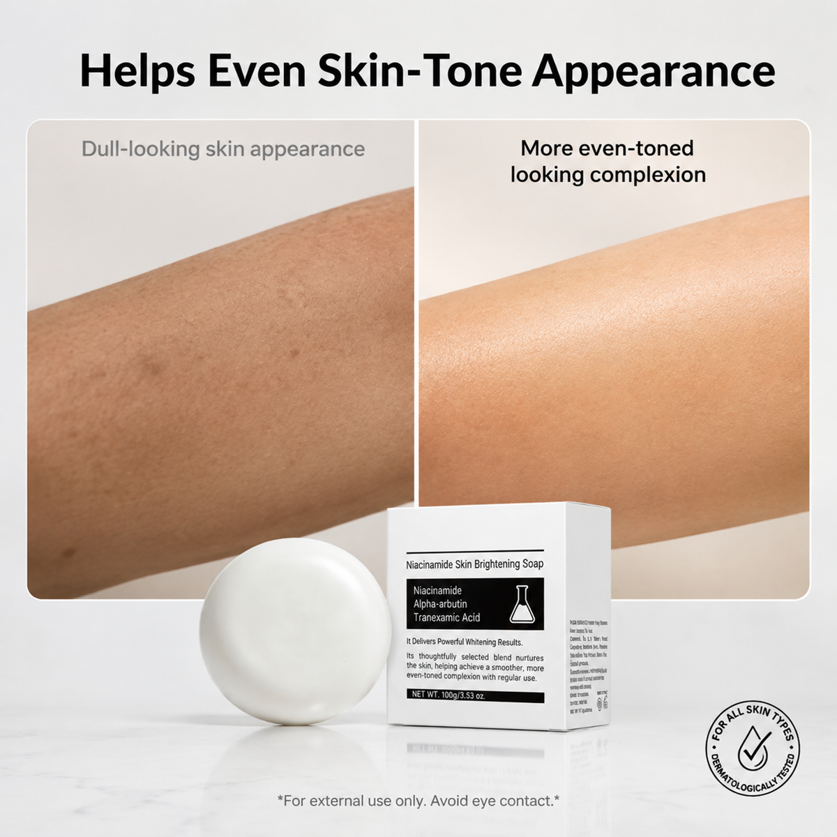 💥Buy 1 Get 1 Free！🛀Beauty Body Soap with Niacinamide and Papaya Extract