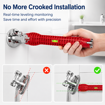 🔥 Multi-Functional 8-in-1 Sink Wrench – The Ultimate Plumbing Tool for Tight Spaces & Easy Home Repairs 🔧🚰