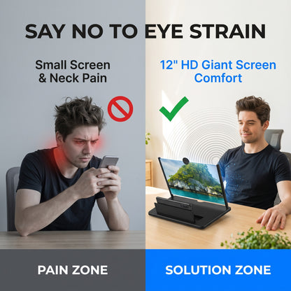 💥Last day, 50% off 🔥Multi-functional Phone Screen Magnifier and Eye Protection Stand