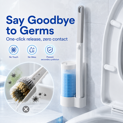 🔥 50K+ SOLD! Hands-Free Disposable Toilet Cleaning Brush – Cleaner, Faster & More Hygienic 🚽✨
