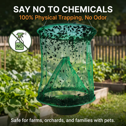 Fast Fly Catcher- 100% Non Toxic - Reusable