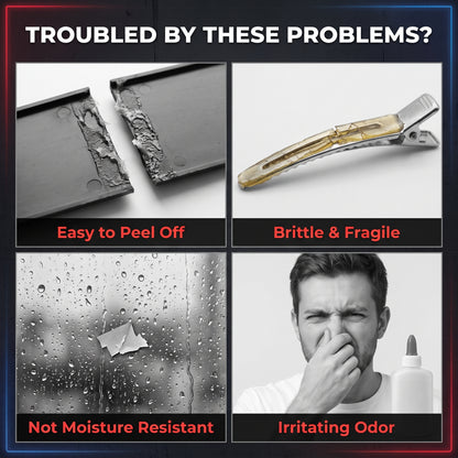💥Last day! 50% off! Multi-functional waterproof shoe repair glue