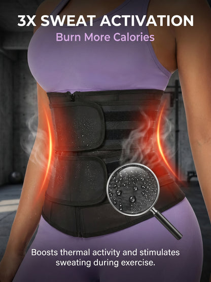 💪Sweat Enhancer Waist Belt | Tummy Control Body Shaper for Women