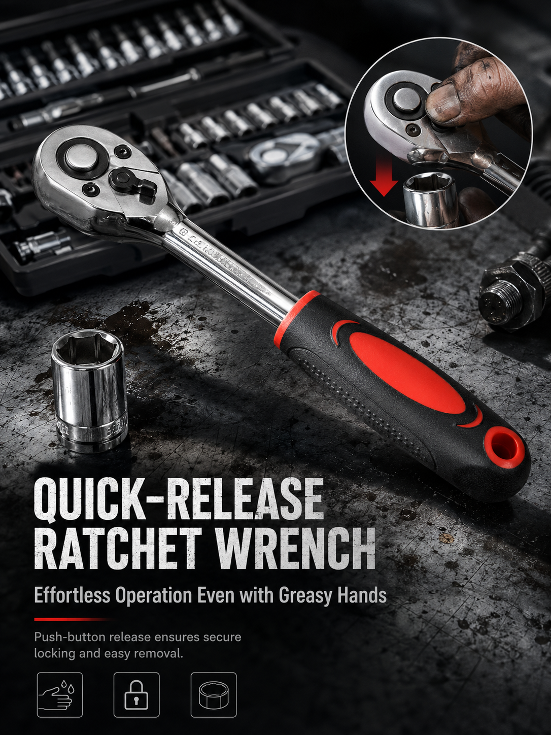🔥46 IN 1 Ratchet Socket Kit | Veteran Mechanic Pick for All Repair Work