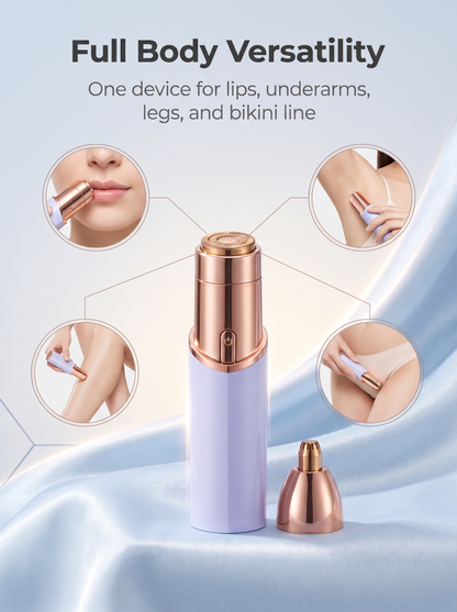 ✨Mini Lipstick Hair Remover | USB Rechargeable Full‑Body Use