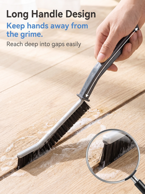 🔥20mm Hard Bristle Gap Cleaning Brush, Multi-Purpose Dead Corner Cleaner