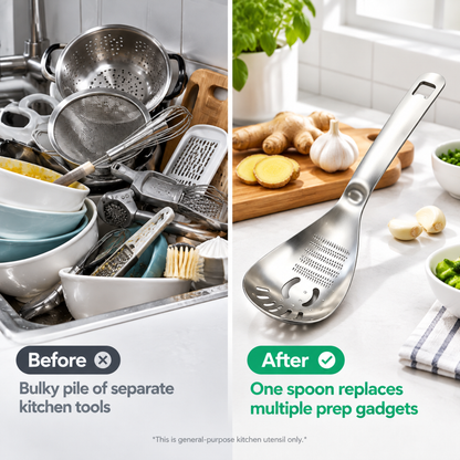 💥Buy 1 Get 1 Free 🥄Multi-Purpose Stainless Steel Food Prep Spoon