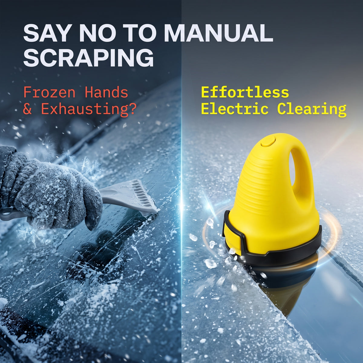🔥50%OFF❄️🚗Cordless Electric Ice Scraper for Car Windows