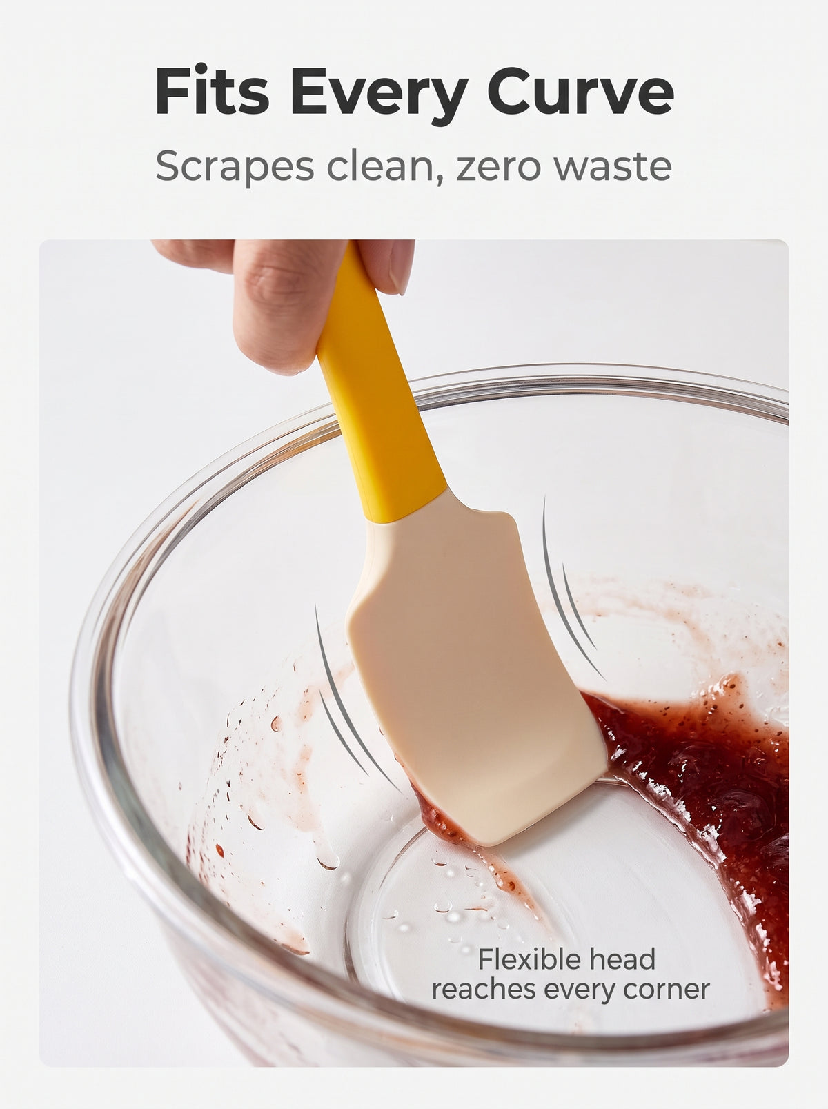🔥2-in-1 Heat Resistant Silicone Baking Spatula